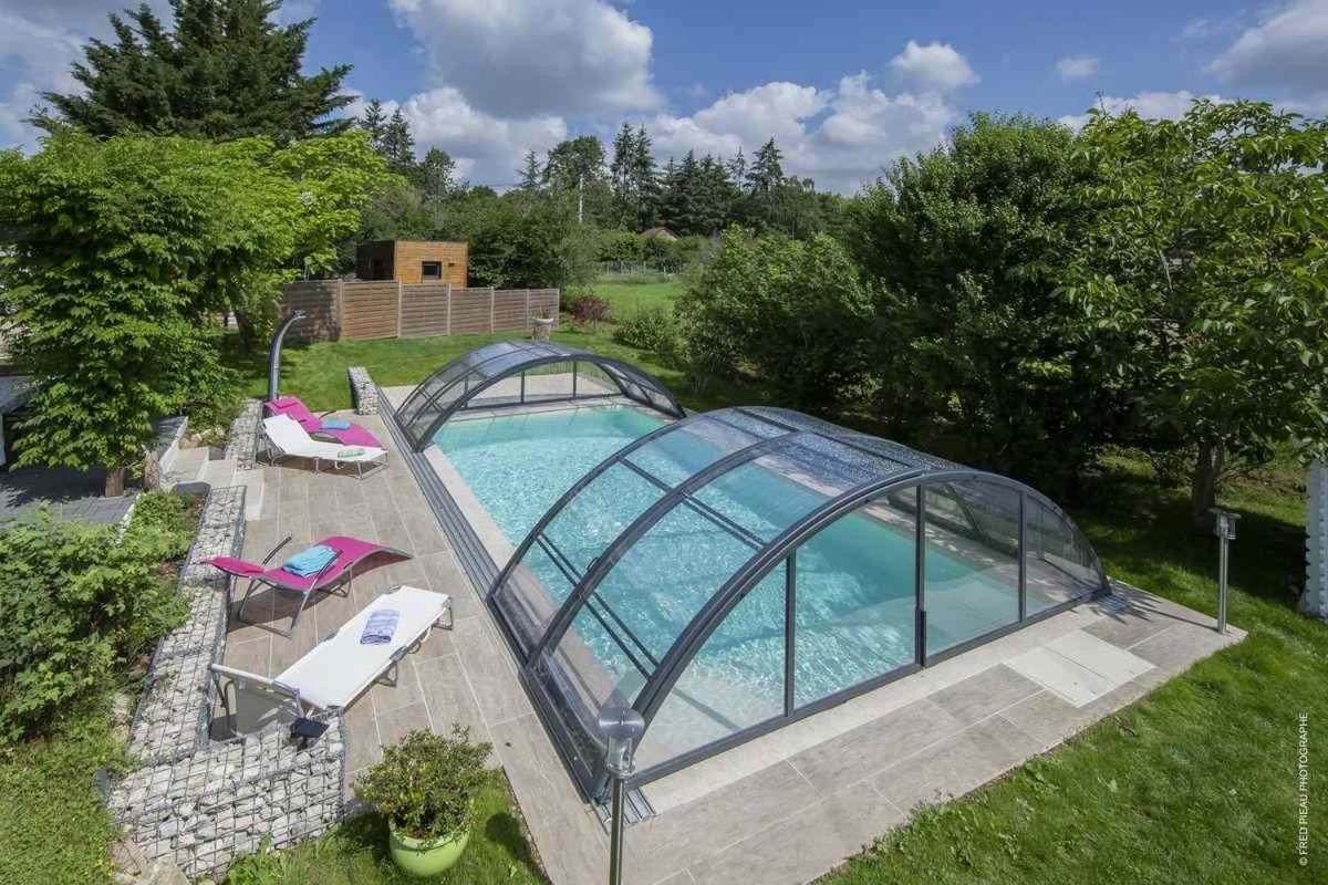 Bed and Breakfast Au Coeur Du Bien Etre Monteaux Exterior foto