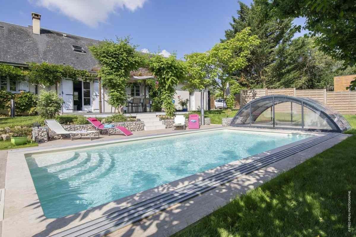 Bed and Breakfast Au Coeur Du Bien Etre Monteaux Exterior foto