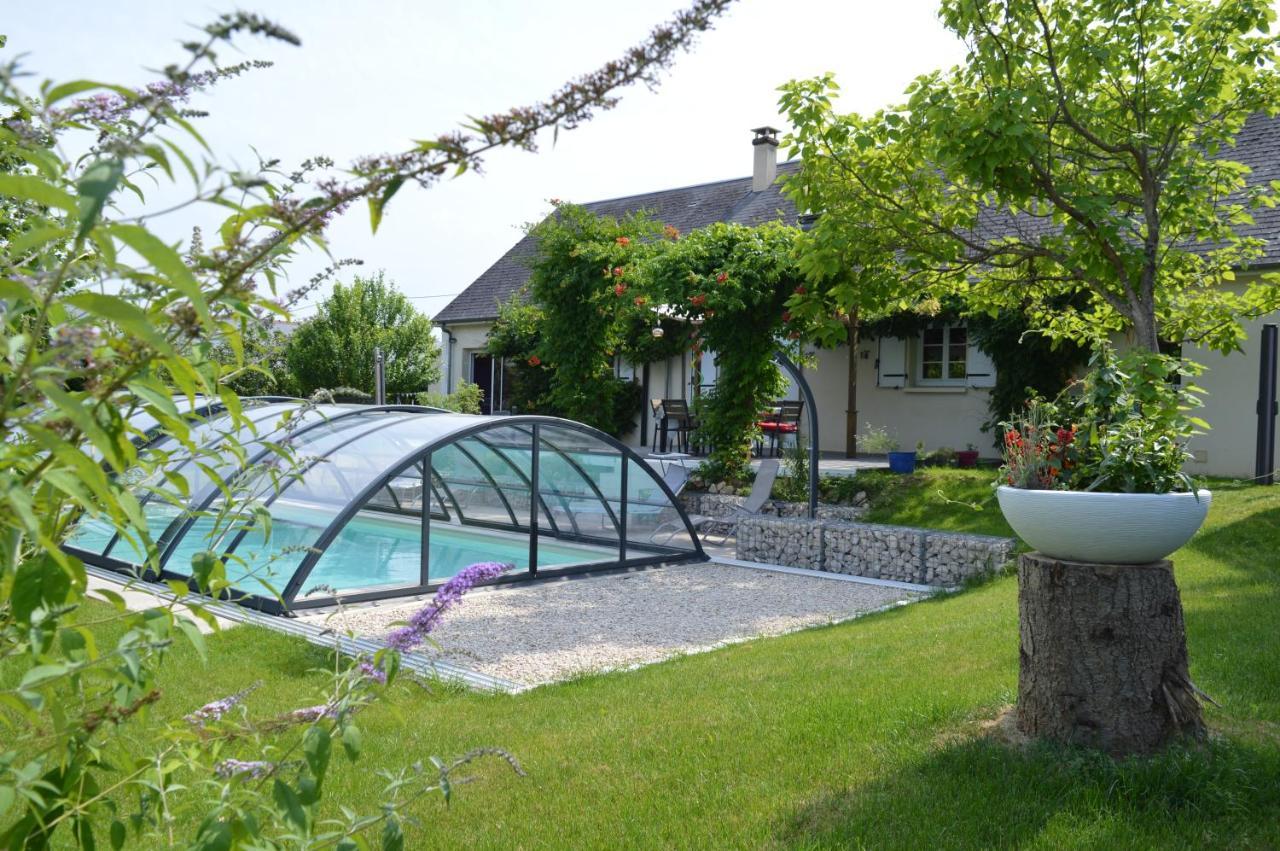 Bed and Breakfast Au Coeur Du Bien Etre Monteaux Exterior foto